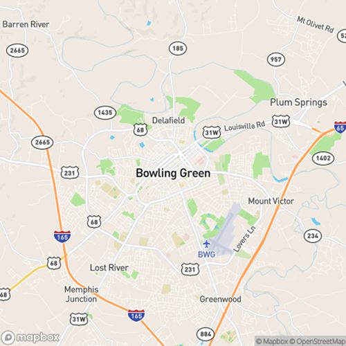 Map Bowling Green 500x500px 